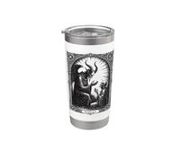 Belphegor Il visionario Ars Goetia Bicchiere termico in acciaio inox doppia parete