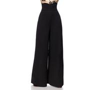 BELSIRA Pantaloni Marlene Stile Vintage Alta Vita Con Fascia A Cuore Sottile