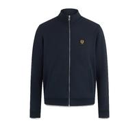 Belstaff - Felpa con Zip Intera in Cotone e Pile - - Sweatshirts & Hoodies - Uomo - Blu - M