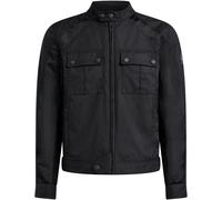Belstaff Temple Giacca moto in tessuto, nero, Taglia 4XL