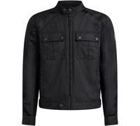 Belstaff Temple Giacca moto in tessuto, nero, Taglia XL