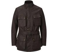 Belstaff Trialmaster Giacca di cera da moto, Mogano, Taglia 3XL