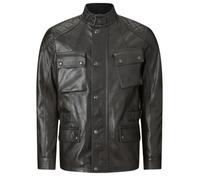 Belstaff Turner Giacca in pelle da moto, nero, taglia S per maschi