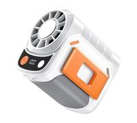 Belt Fan, Wearable Portable Waist Fans, Hands-Off Cooling Device with Strong Airflow for Summer Sports, Festival, Camping, Fishing, Beach, Offices, Travel, Hiking, Desk Use 3.35x2.7x3.62in