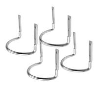 Belt Hammer Loop - Fino in acciaio pesante, clip di utilità commerciale | Comodo portatore per trattenere le chiavi di ascetti perforano le proiezioni del nastro in sicurezza durante l'inquadratura e