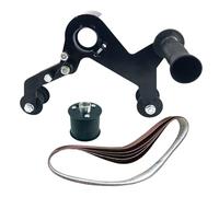 Belt Sander Adapter - Stainless Steel Angle Grinder Pipe Sanding Accessories | Grinder Belt Sander Adapter | Tube Sand Belts Sanders Adapters | Sanding Polishing Belts Sanders for Rust Removal