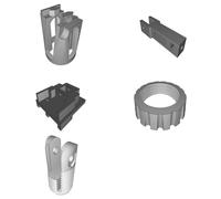 Belt Tensioner Kit Compatible with Anet A9 3D Printer X Y Axis GT2 System