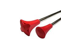 Belti - Bastone da majorette per twirling, rosso
