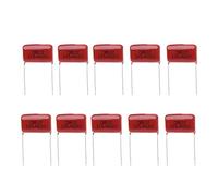 BELTI Condensatori a Film Metallizzato 10Pcs CBB22 105J 400V Condensatori a Film Sottile 1UF P20mm