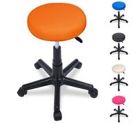 Beltom® Sgabello SGABELLI Pedicure Manicure Massaggio per CASA Salotto Studio Estetista Massaggi Tatuaggi Tattoo Fisioterapia FISIOTERAPISTA - Arancione