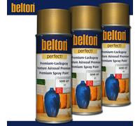 Belton Kwasny Belton Perfect Spray per Vernice Oro 3x400 ml Matt Aerosol