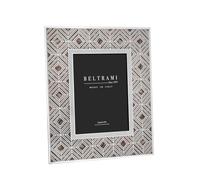 Beltrami Cornice portafoto in cristallo color argento CM13X18