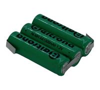PACCO BATTERIA 3X STILO AA BELTRONA 3AA1500 LINGUETTE A SALDARE Z NIMH 3.6 V