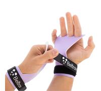 Beltrov - Protezione del Palmo per Sollevamento Pesi per Trazioni alla Sbarra - Guanti Paracalli per Palestra Calisthenics, Ginnastica, Bodybuilding, Fitness (Lavanda, S)