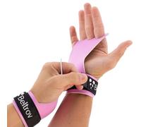 Beltrov - Protezione del Palmo per Sollevamento Pesi per Trazioni alla Sbarra - Guanti Paracalli per Palestra Calisthenics, Ginnastica, Bodybuilding, Fitness (Rosa, S)