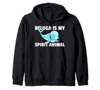 Beluga Balena Bambino Beluga Costume Felpa con Cappuccio
