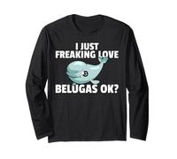 Beluga Balena Bambino Beluga Costume Maglia a Manica