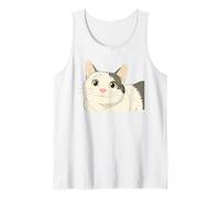 Beluga Japanese Anime Cat Smiling Illustration Canotta