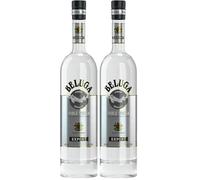 Beluga Noble 70cl - Vodka premium prodotta con malto d’orzo e acqua purissima. 40% vol. (Confezione da 2)