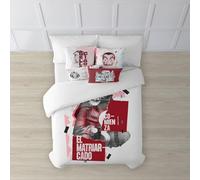 BELUM | Copripiumino in carta | Copripiumino modello Nairobi | Copripiumino con bottoni | Copripiumino 100% cotone | Copripiumino (180 x 240 cm)