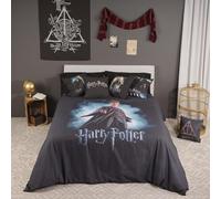 BELUM | Copripiumino Microsaten Harry Potter per letto da 90 misure Prodotto: (155 x 220 cm) - Modello: Harry Potter