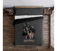 BELUM | Copripiumino Microsaten Harry Potter per letto da 90 misure Prodotto: (155 x 220 cm) - Modello: Rivalry