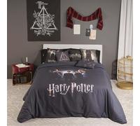 BELUM | Copripiumino Microsaten Harry Potter per letto da 90 misure Prodotto: (155 x 220 cm) - Modello: Silente Army