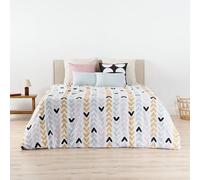 BELUM - Copripiumino per letto | Copripiumino modello Arona | Copripiumino con bottoni | Copripiumino 100% cotone | Copripiumino di qualità | Copripiumino per letto da 150