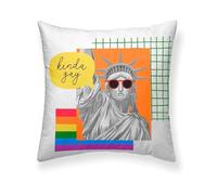 BELUM | Federa cuscino Dimensioni: 50x50 cm Tessuto: 100% cotone biologico Modello: Pride 10 | Federa Cuscino LGTBIQ+