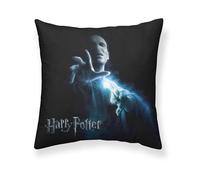 BELUM | Federa cuscino Harry Potter Dimensioni: 50 x 50 - Modello: Voldemort A - Tessuto: Half Panama 100% cotone. 250 gr.