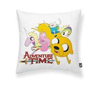 BELUM | Federa per cuscino 100% cotone Adventure Time A 45 x 45 cm, Federa per cuscino morbido, Federa per cuscino di varie dimensioni, Federa per cuscino multicolore