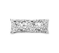 BELUM | Federa per cuscino 100% cotone Tom & Jerry BN letto da 90 cm, federa per cuscino morbido, federa per cuscino di varie dimensioni