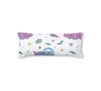 BELUM | Federa per cuscino 100% cotone Universe Rick and Morty letto da 50 x 80 cm, Federa per cuscino morbido, Federa per cuscino di varie misure