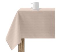 BELUM | Tovaglia antimacchia dimensioni 140 x 140 cm - Tovaglia extra morbida colore rosa chiaro - Tovaglia 100% Made in Spain Tessuto 65% cotone biologico - 35% poliestere - Tovaglia modello Rodi
