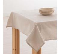 Belum | Tovaglia antimacchia in lino 100% Light Grey 350 x 150 cm | Tovaglia rettangolare in resina | Tovaglia idrorepellente di qualità in varie misure | tovaglie in lino per interni ed esterni