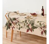 BELUM | Tovaglia Natale | Tovaglia antimacchia, tavolo rettangolare in resina | Tovaglia resinata (Tatto plastificato) | Tovaglia da tavolo | Tovaglia da casa (200 x 140 cm)