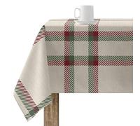 BELUM | Tovaglia Natale | Tovaglia antimacchia, tavolo rettangolare in resina | Tovaglia resinata (Tatto plastificato) | Tovaglia da tavolo | Tovaglia da casa (100 x 140 cm)