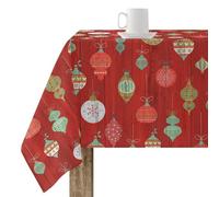 BELUM | Tovaglia Natale | Tovaglia antimacchia, tavolo rettangolare in resina | Tovaglia resinata (Tatto plastificato) | Tovaglia da tavolo | Tovaglia da casa (300 x 140 cm)