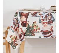 BELUM | Tovaglia Natale | Tovaglia antimacchia, tavolo rettangolare in resina | Tovaglia resinata (Tatto plastificato) | Tovaglia da tavolo | Tovaglia da casa (100 x 140 cm)