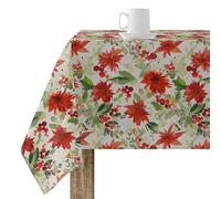 BELUM | Tovaglia Natale | Tovaglia antimacchia, tavolo rettangolare in resina | Tovaglia resinata (Tatto plastificato) | Tovaglia da tavolo | Tovaglia da casa (200 x 140 cm)