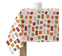 BELUM | Tovaglia Natale | Tovaglia antimacchia, tavolo rettangolare in resina | Tovaglia resinata (Tatto plastificato) | Tovaglia da tavolo | Tovaglia da casa (300 x 140 cm)