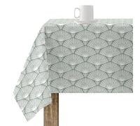 BELUM | Tovaglia resinata 100% cotone organico XL | Tovaglia resinata antimacchia | Tovaglia grande per tavolo rettangolare (250 x 140)