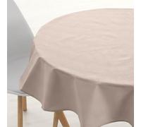 BELUM | Tovaglia rotonda diametro 140 antimacchia 100% cotone resinato, tovaglia NO Hule, tovaglia in cotone al tatto, tovaglia impermeabile, tovaglia antimacchia antimacchia idrorepellente