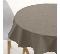 BELUM | Tovaglia rotonda diametro 180 antimacchia 100% cotone resinato, tovaglia NO Hule, tovaglia in cotone al tatto, tovaglia impermeabile, tovaglia antimacchia antimacchia idrorepellente