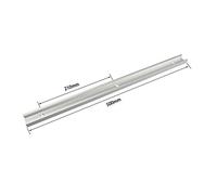 belupai 500mm T-Track Mitra Track Jig Slot Strumento di bloccaggio del bordo dritto 30x12.8mm T Maniglia di bloccaggio della pista T Calibro pesante per la lavorazione del legno Router Tavolo visto