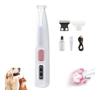 Belvedere Cat Trimmer, Waterproof Rechargeable Cats Shaver, Trimmer Quiet, For Matted Fur Quiet With Led Light (Upgraded version)