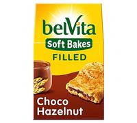 Belvita, Soft Bakes, Biscotti di Cereali, Ripieni di Cioccolato, 250 gr
