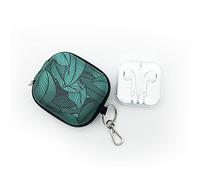 Belyo - Set di cuffie audio con custodia per cuffie, custodia con chiusura per caschi, cover rigida universale per cuffie jack 3,5 mm