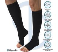 BEMAN 401A GAMBALETTI MEDICALI COMPRESSIONE GRADUATA PUNTA APERTA CLASSE I KL.1