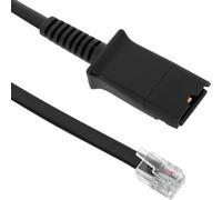 BeMatik - Cavo Compatibile con telefoni Plantronics QD a RJ9 per Cisco 7900
